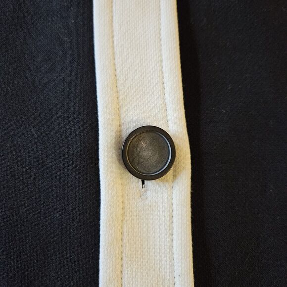 Kate Spade Mainline Colorblock Mini Skirt Size 10 Black A-Line Designer Clueless - Picture 15 of 15